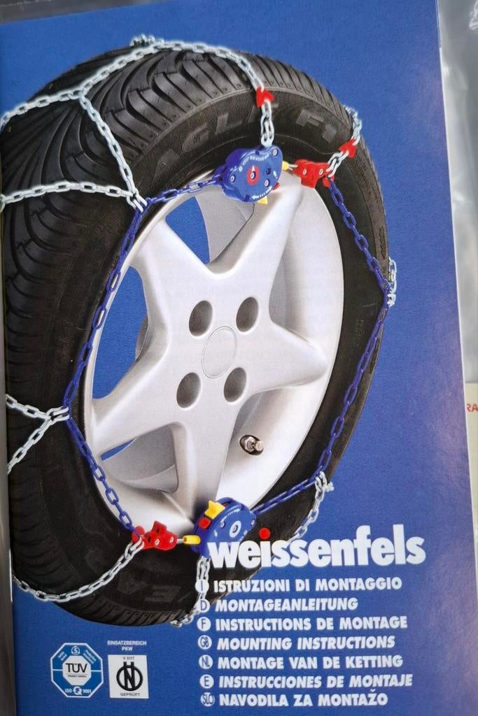 Sneeuwkettingen met spansysteem - nieuw, Auto diversen, Sneeuwkettingen, Ophalen of Verzenden