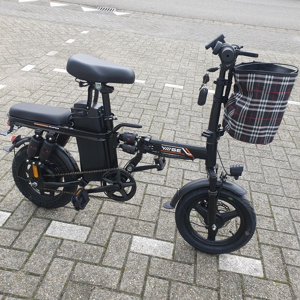 Foto 2 van Elektrische Fiets Opvouwbare E-bike 48 V 7.5AH 14 Inch