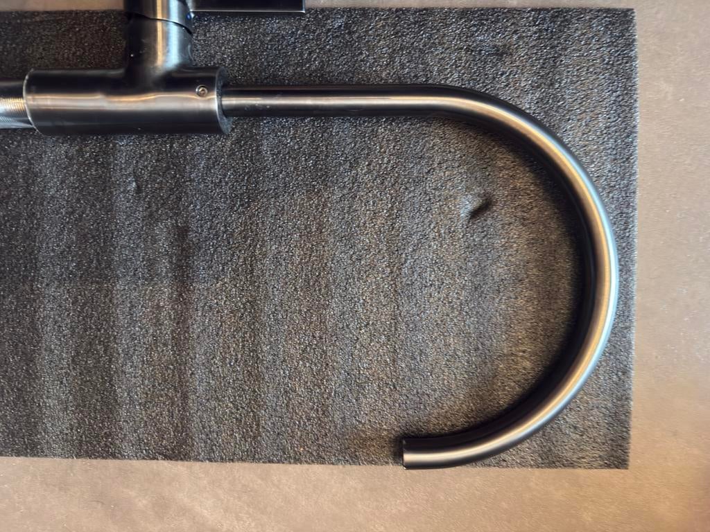 Keukenkraan gunmetal, Ophalen of Verzenden, Zo goed als nieuw, Chroom, Kraan