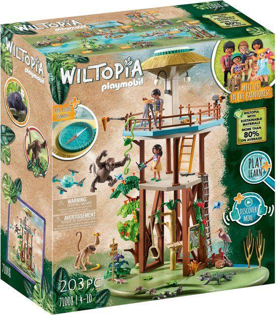 Playmobil: 71008 Wiltopia - Onderzoeksstation, ., Nieuw, Ophalen of Verzenden, .