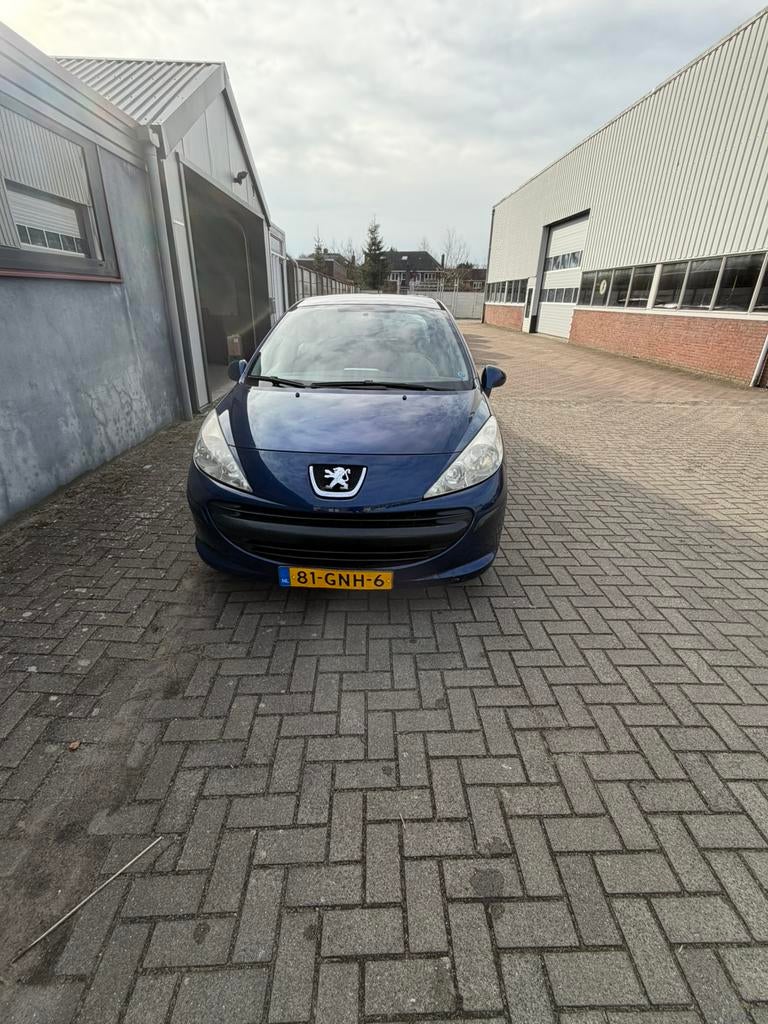 Peugeot 207 1.4 5DRS 2008 Blauw, Auto's, Voorwielaandrijving, 1360 cc, 4 cilinders, Blauw