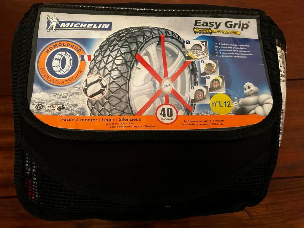 Michelin Easy Grip sneeuwkettingen, Ophalen, Gebruikt