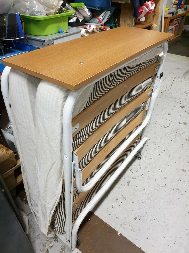 1 persoons logeer bedden te gebruiken als bed en bank 80x180, Huis en Inrichting, Slaapkamer | Matrassen en Bedbodems, Gebruikt
