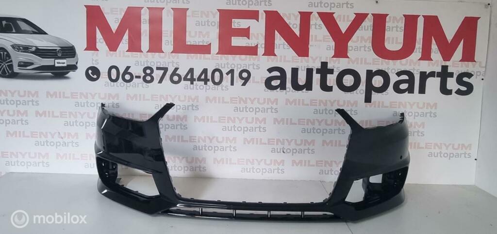 AUDI A1 BUMPER X 4 PDC NIEUW (2015-2018) LZ9Y, Auto-onderdelen, Ophalen of Verzenden, Nieuw, Voor, Bumper