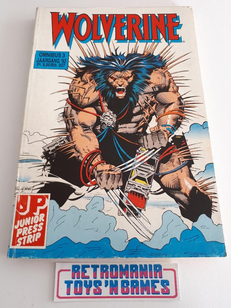 stripboek - wolverine omnibus 3 jaargang 92, Boeken, Stripboeken, Gelezen, Eén stripboek, Ophalen of Verzenden