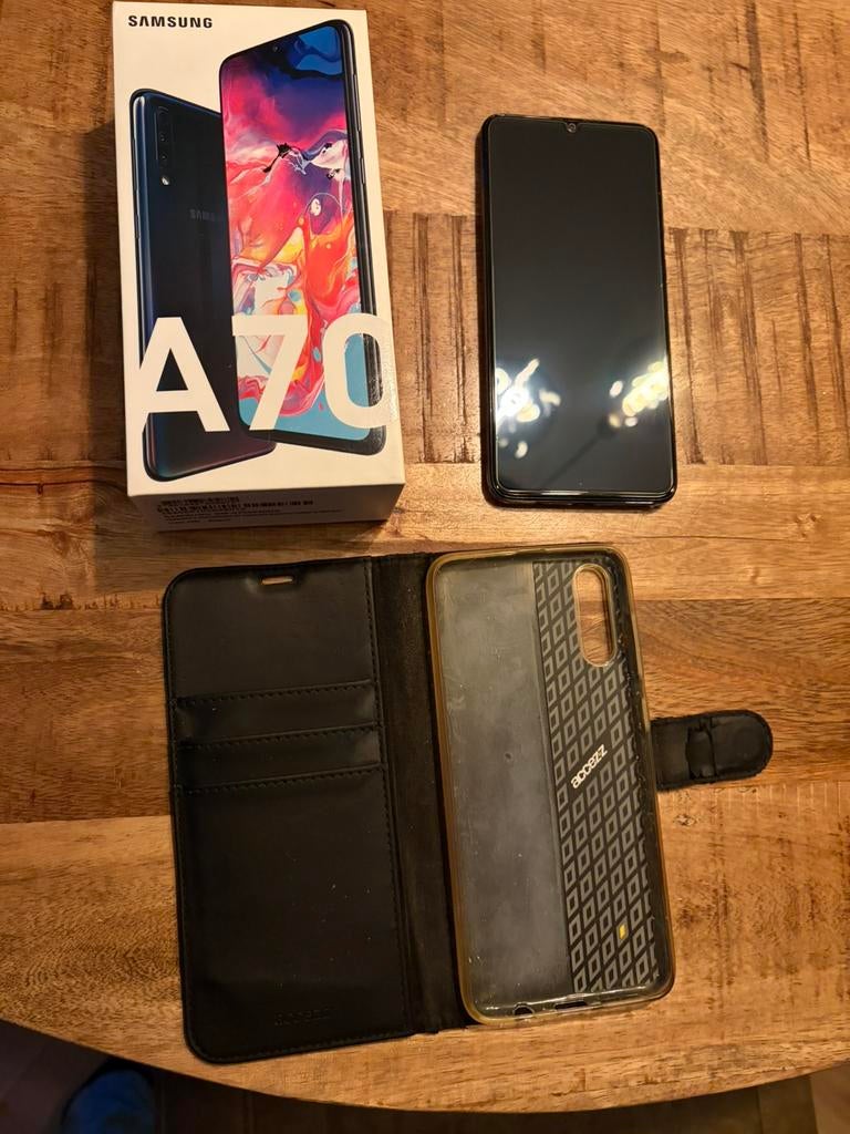 Samsung A70, Zwart, Ophalen of Verzenden, Zo goed als nieuw, 128 GB