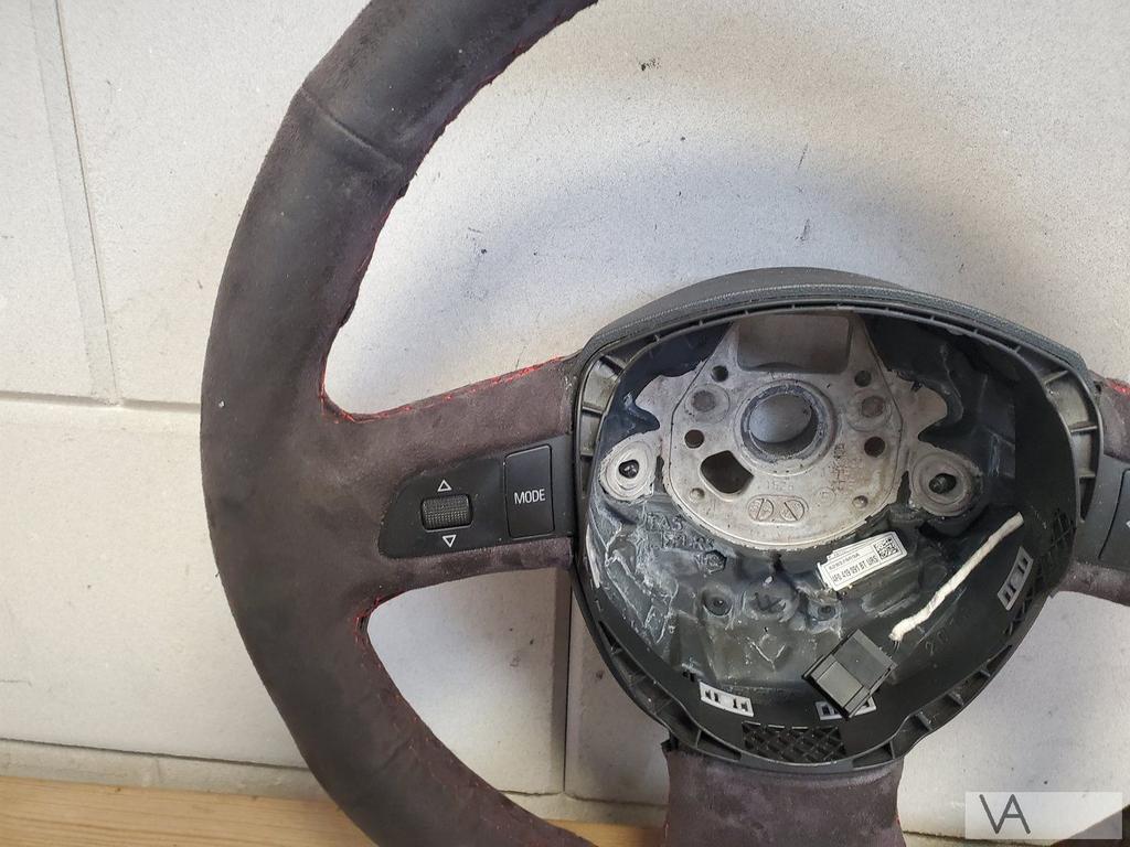 Audi A4 04-08 en A6 04-11 stuur S line met knoppen ALCANTARA, Ophalen of Verzenden, Gebruikt, Audi