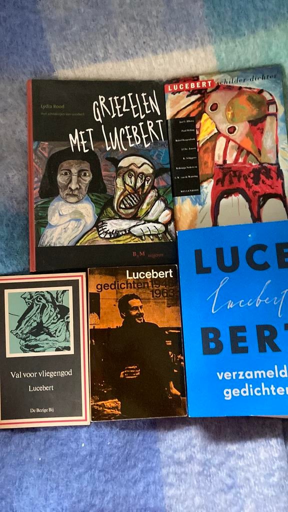 LUCEBERT  Schilder, 4 boeken, Ophalen of Verzenden, Zo goed als nieuw