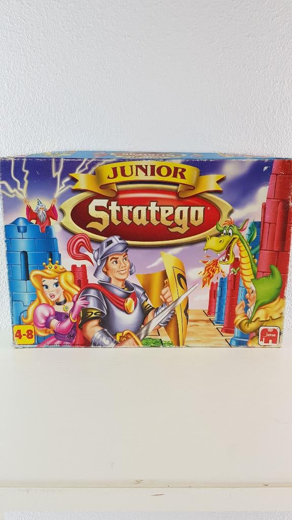Junior Stratego, Jumbo 1997, blauwe doos, compleet. 8C