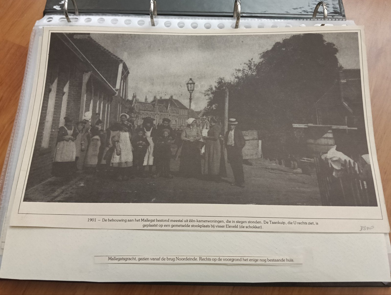 28 Oude Foto's van Meppel in Map - Historische Beelden, Verzamelen, Ophalen of Verzenden, Voor 1940, Gebruikt, Kind