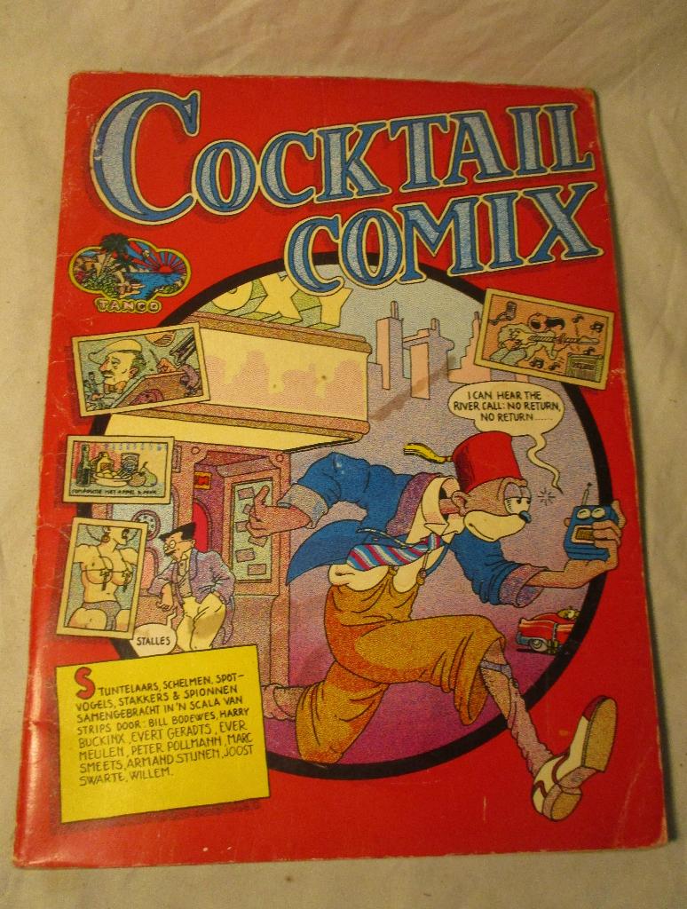 stripboek Cocktail Comix met oa Joost Swarte, Boeken, Stripboeken, Eén stripboek, Ophalen of Verzenden