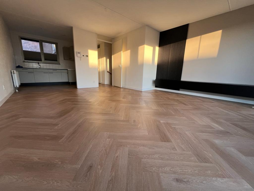 Gebruikt Klik PVC Visgraat Vloer, Ophalen, Kunststof, Gebruikt, 50 tot 150 cm
