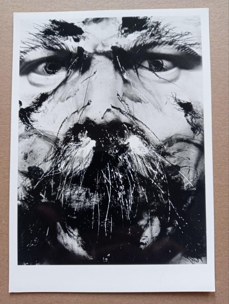 Foto van Arnulf Rainer, Europalia 87 Oostenrijk, Ophalen of Verzenden