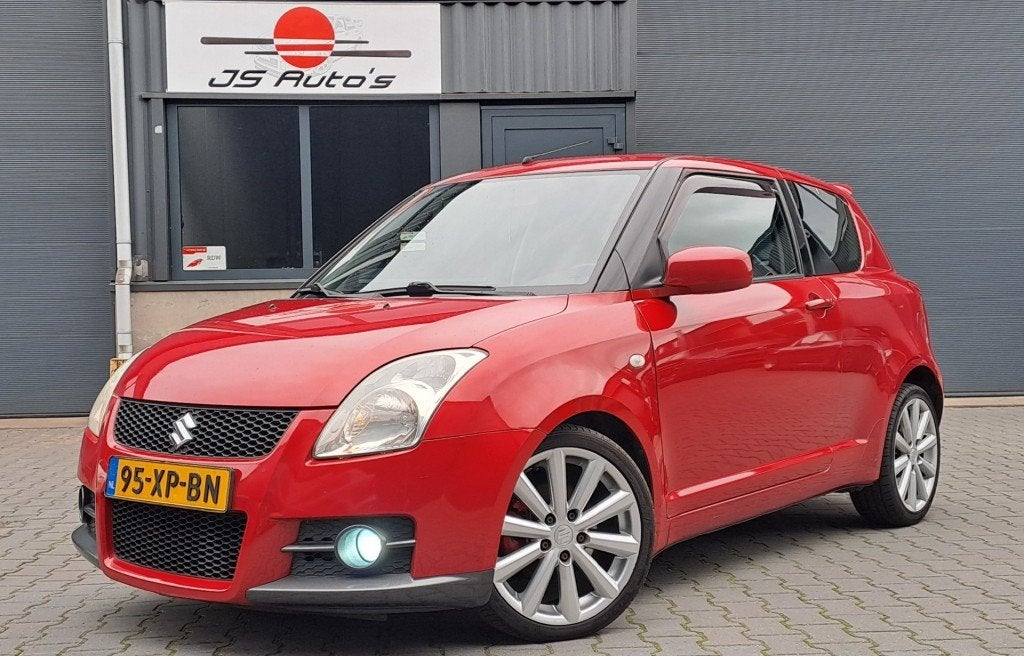 Suzuki SWIFT 1.6 Sport/2007/125pk/Airco/Keyless/Nieuwe APK, 125 pk, Verwarmde buitenspiegels, 4 cilinders, 4 stoelen