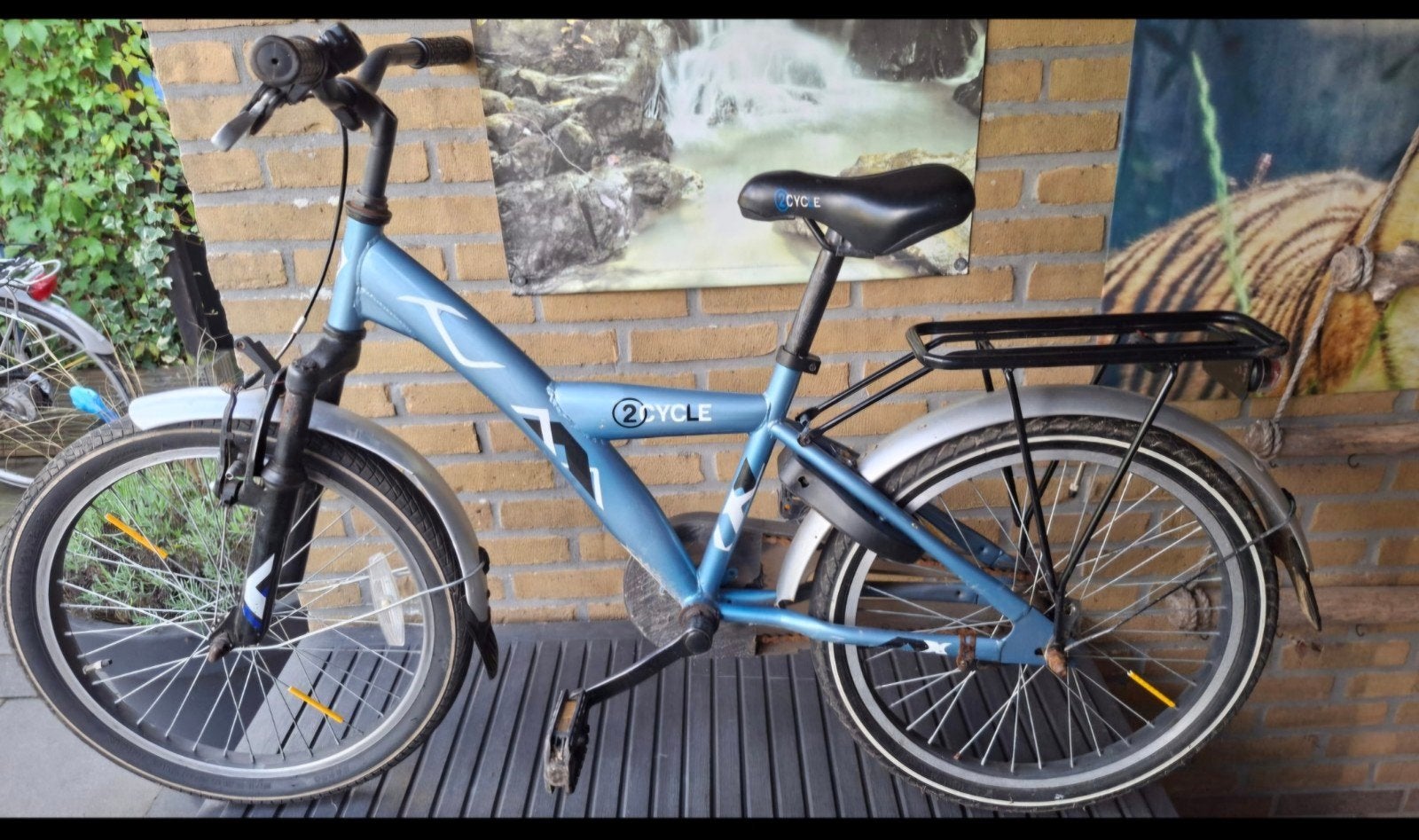 2Cycle kinderfiets - Blauw 20 inch, Gebruikt, Velgrem, Minder dan 49 cm, Ophalen