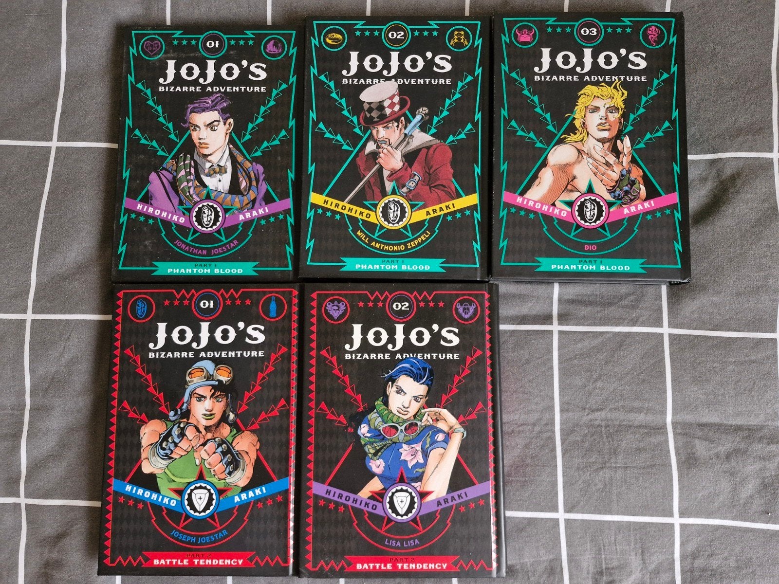 JoJo's Bizarre Adventure Manga, Meerdere stripboeken, Ophalen of Verzenden, Zo goed als nieuw, Hirohiko Araki