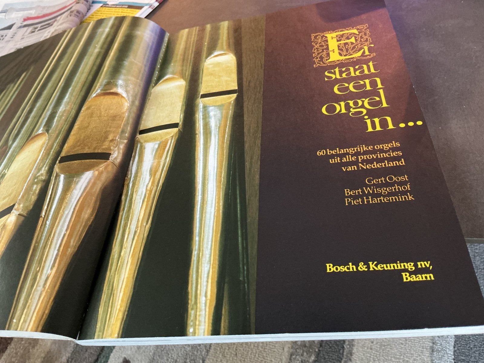 Er staat een orgel in... - 60 orgels uit Nederland, Ophalen of Verzenden, Gelezen, Instrument