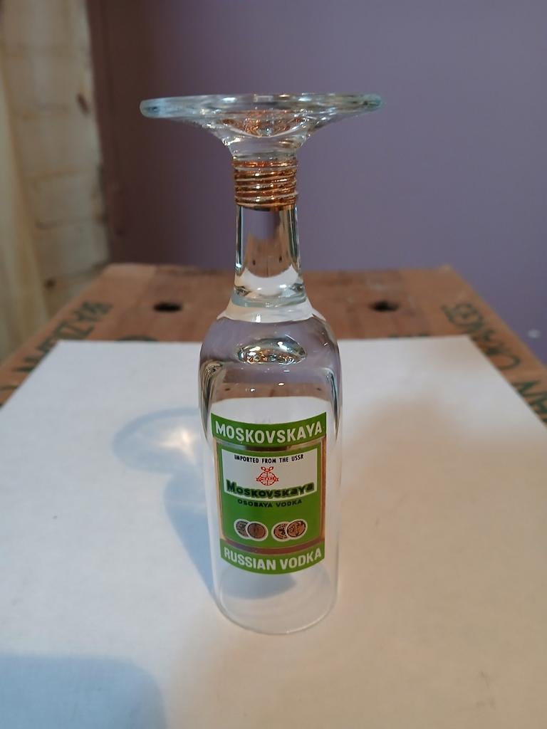 2 Russische Vodka Glaasjes, Verzamelen, Ophalen of Verzenden, Borrel- of Shotglas