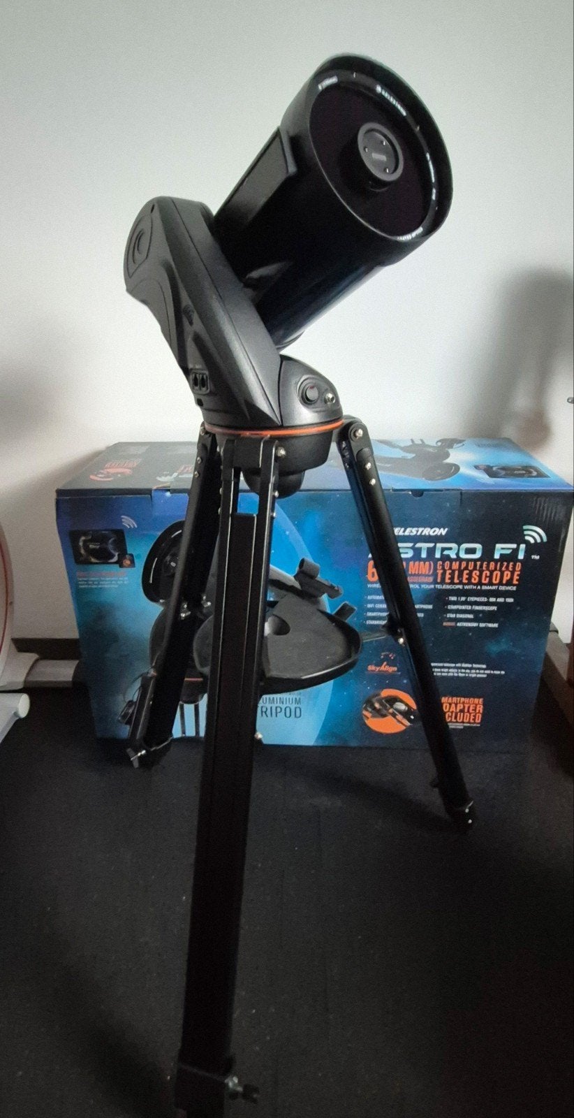 Celestron Astro Fi 6 Schmidt-Cassegrain Telescoop, Audio, Tv en Foto, Optische apparatuur | Telescopen, 80 tot 200 mm, Met statief