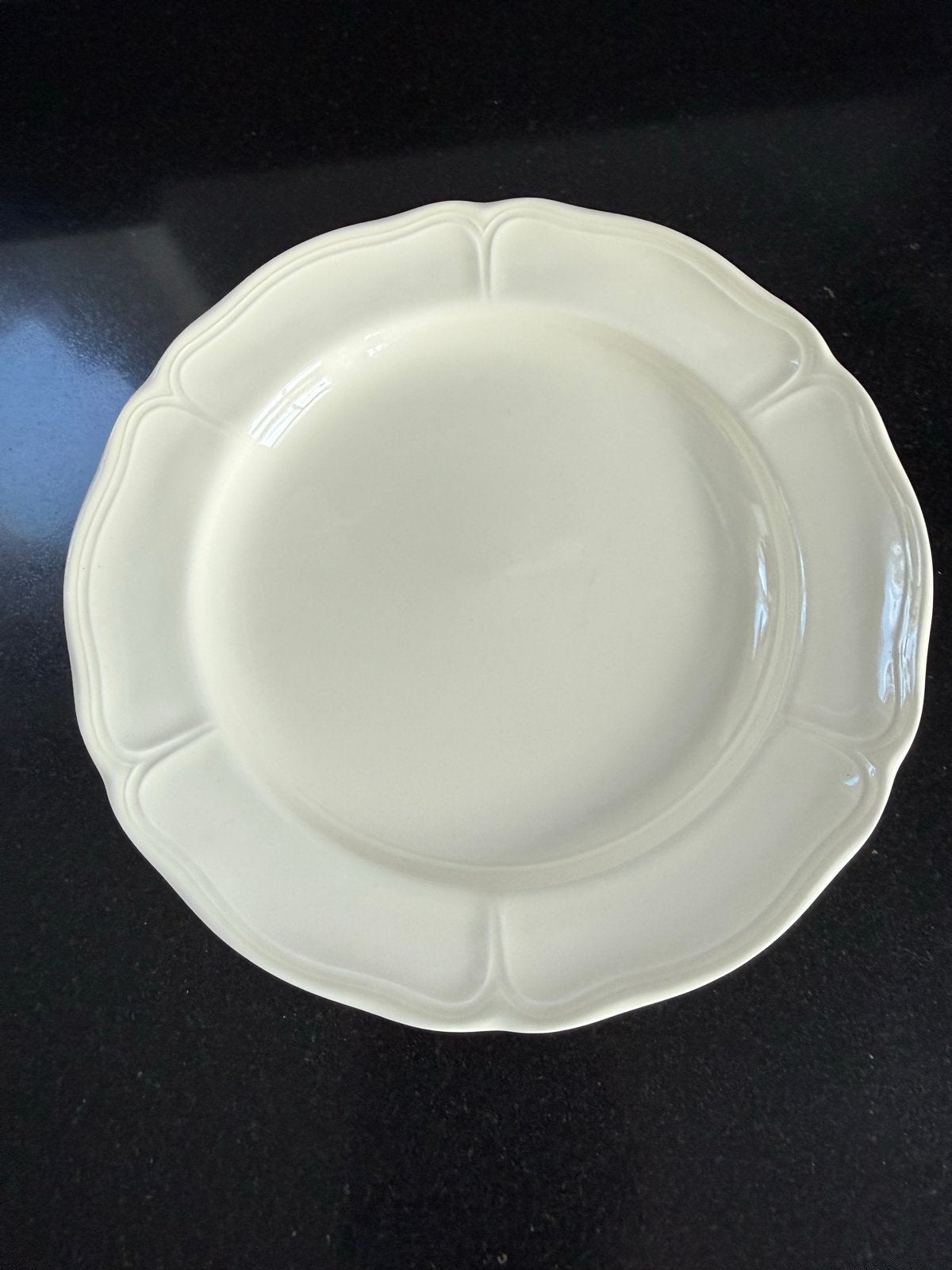 Wedgwood Queen's Plain gebaksbordjes- Zo goed als nieuw, Ophalen, Klassiek, Zo goed als nieuw, Bord(en)