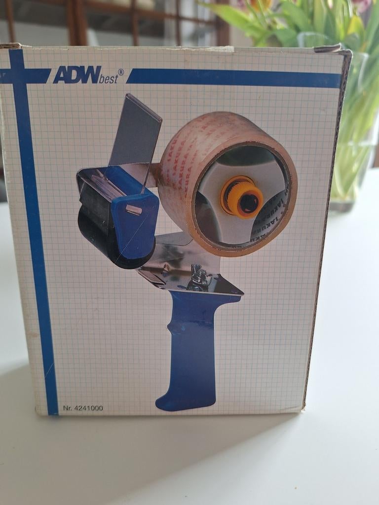 Plakband dispenser ADWbest - Handige tape afroller, Ophalen of Verzenden, Gebruikt, Overige typen