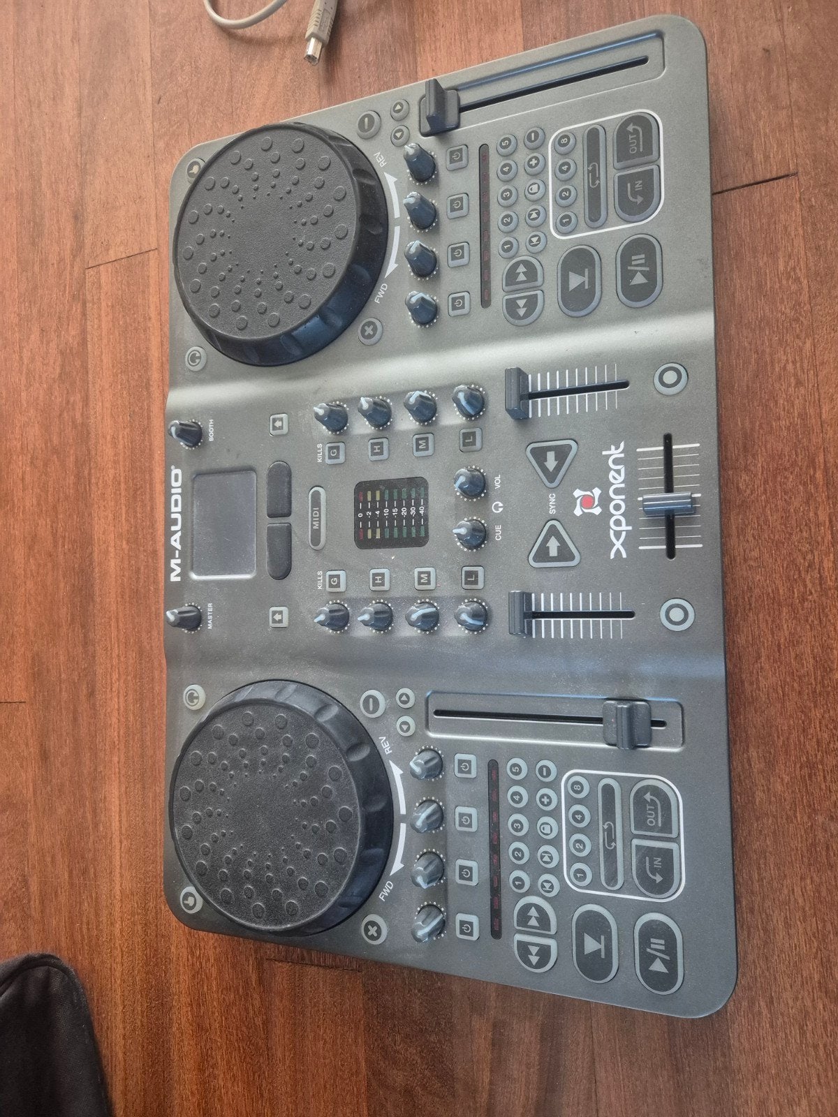 M-Audio Xponent DJ-controller met tas, Ophalen of Verzenden, Gebruikt, Dj-set, Overige merken