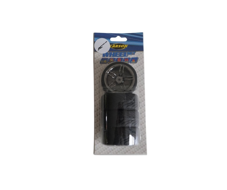 Tamiya 900175 1:10 wielset (4) Design 14Sp. smoke 26mm