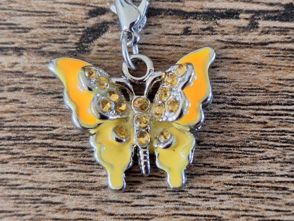 Telefoonhanger : Vlinder !! 6, Info@keycharms.nl, Nieuw, Medemblik, Telefoonhanger of Accessoire