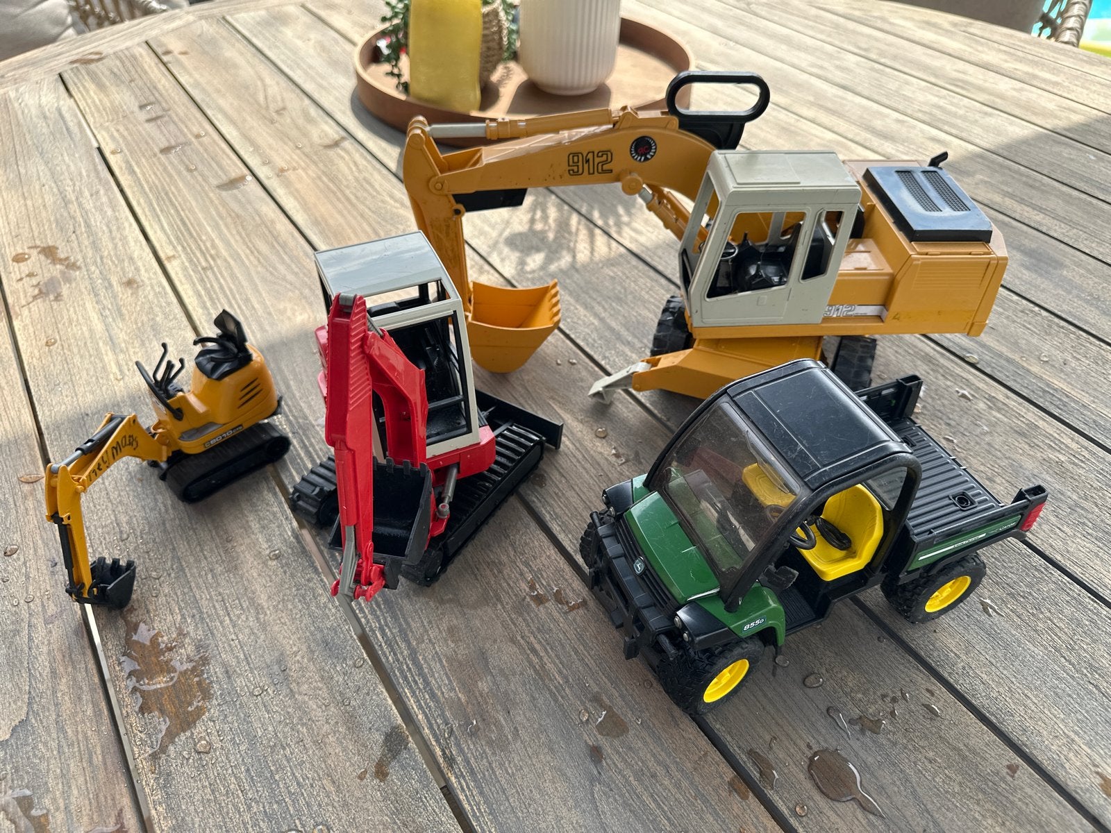 Bruder graafmachines en John Deere Gator (17), Ophalen, Gebruikt