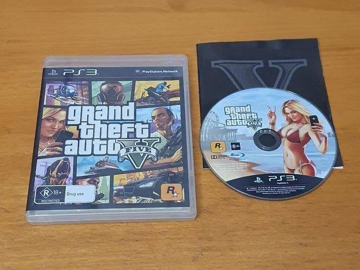 PS3 | Grand Theft Auto V | GTA V | GTA FIVE, Spelcomputers en Games, Avontuur en Actie, Gebruikt, Vanaf 18 jaar, 1 speler