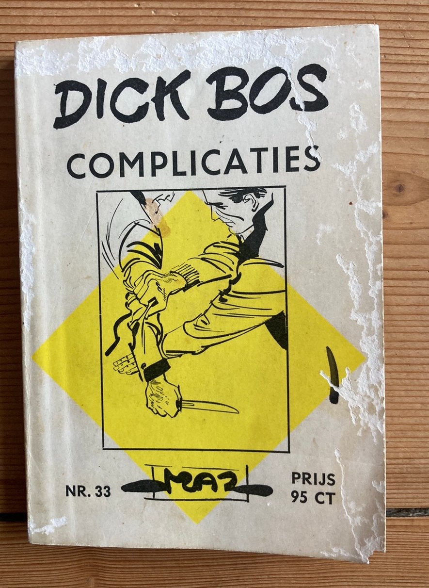 Dick Bos 33 Complicaties, nr 19 Bedrogen, nr 19 Dubbelspel, Ophalen of Verzenden, Gelezen