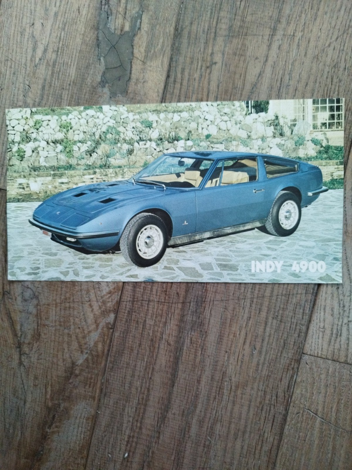 Maserati Indy 4900 Brochure - Klassieke Grand Tourer, Ophalen of Verzenden, Zo goed als nieuw, Maserati