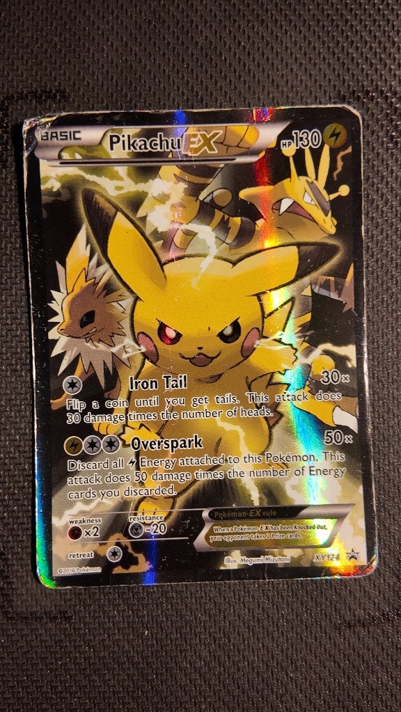 Pikachu-EX XY124 XY Black Star Promos | Pokemon kaart, Ophalen, Zo goed als nieuw, Losse kaart, Foil