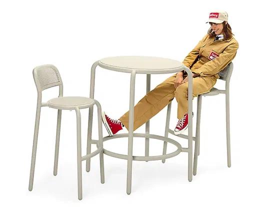 Fatboy ‘Toni Haute Bistreau’ desert Bartafel NIEUW in doos., Ophalen of Verzenden, Nieuw, Rond