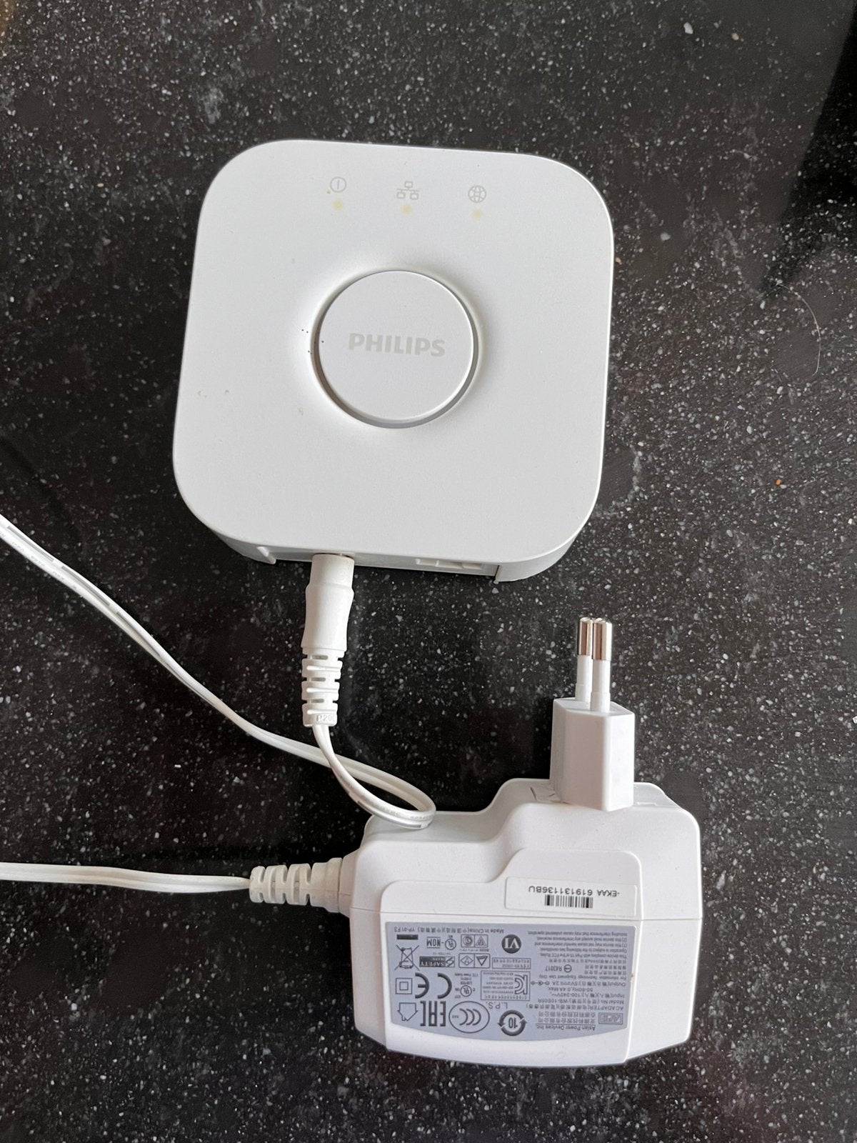Philips Hue Bridge 2.0 (Vierkante model), Ophalen of Verzenden, Gebruikt