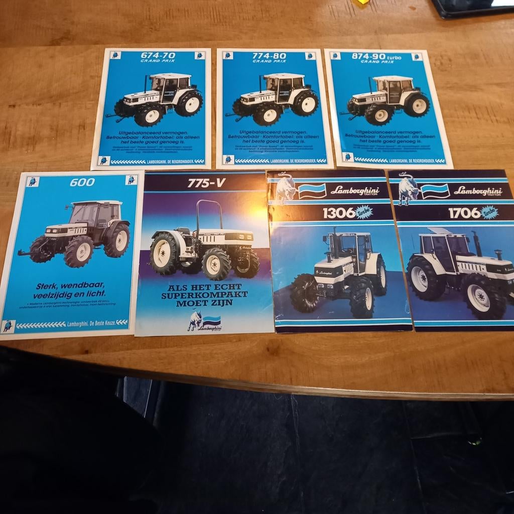 Lamborghini folders, Ophalen of Verzenden, Zo goed als nieuw, Folder