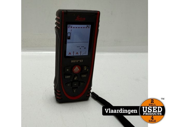 Leica Disto X3 Afstandsmeter | Met Garantie, Flex Ltd., Zo goed als nieuw, https://flex.com/contact-us, Nobelstraat 10, 5807 GA Oostrum LB, Limburg, Nederland