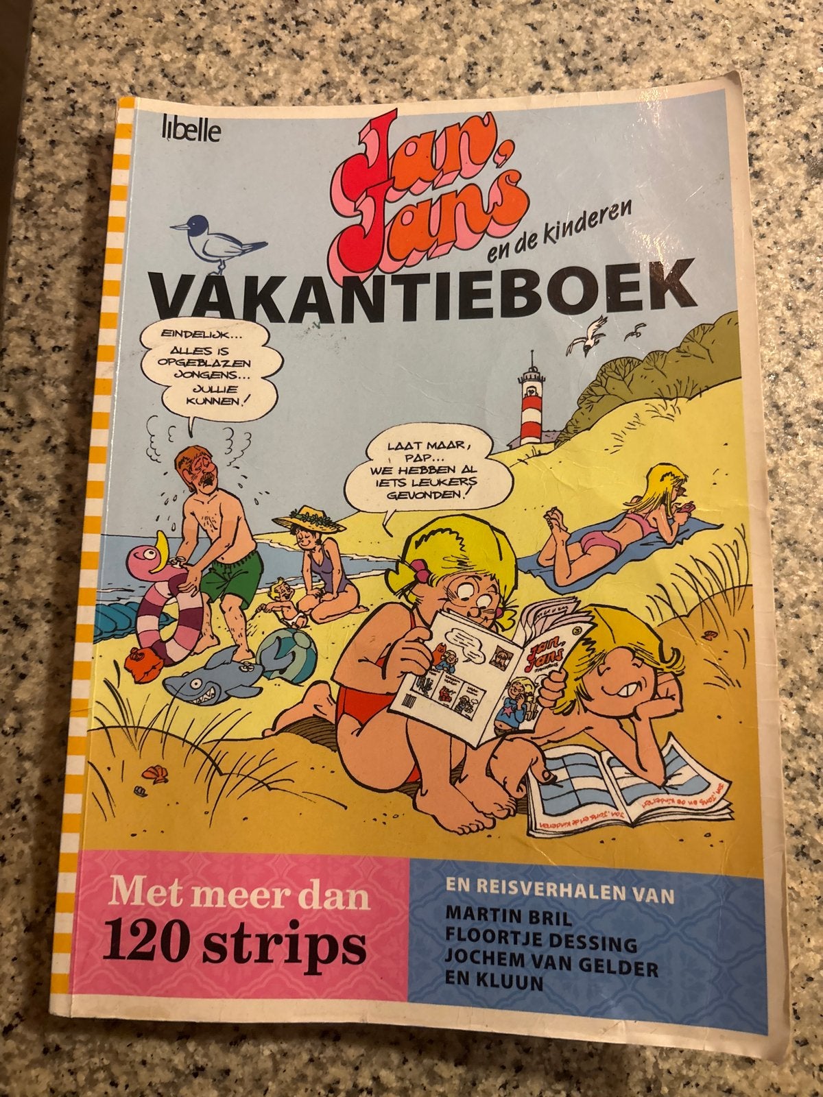 Jan, Jans en de Kinderen Vakantieboek - Libelle, Eén stripboek, Ophalen of Verzenden, Gelezen