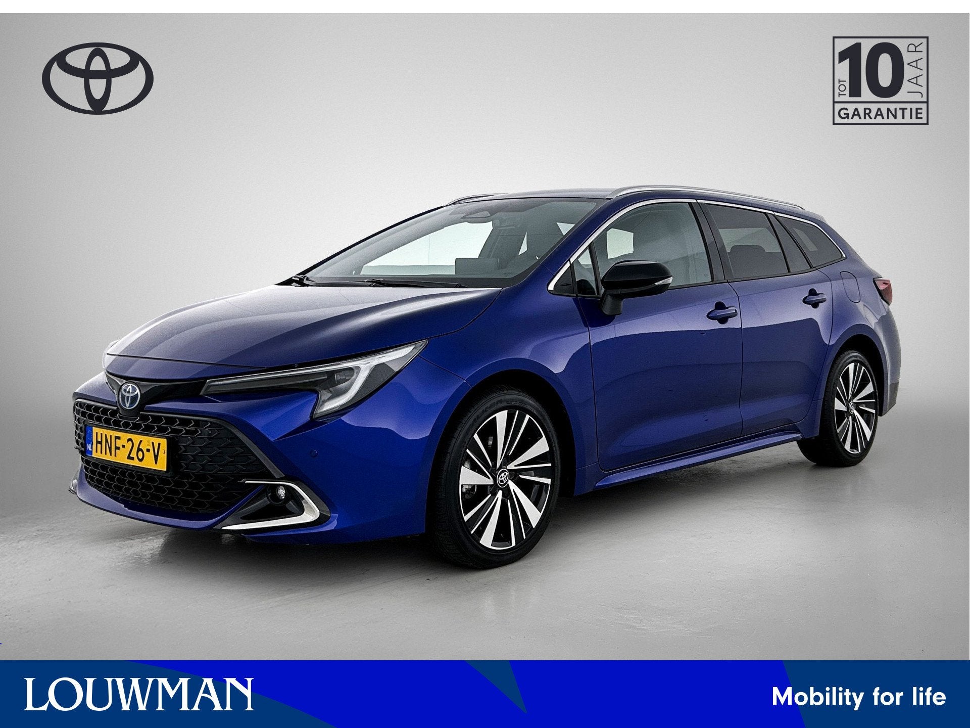 Toyota Corolla Touring Sports Hybrid 140 Dynamic | NL auto |, 12 maanden, 450 kg, 4 cilinders, Blauw