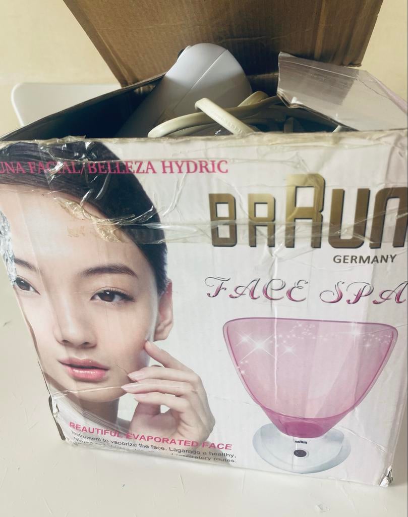 Braun Face Spa Gezichtsreiniger Stomer, Ophalen of Verzenden, Gebruikt, Gehele gezicht, Reiniging