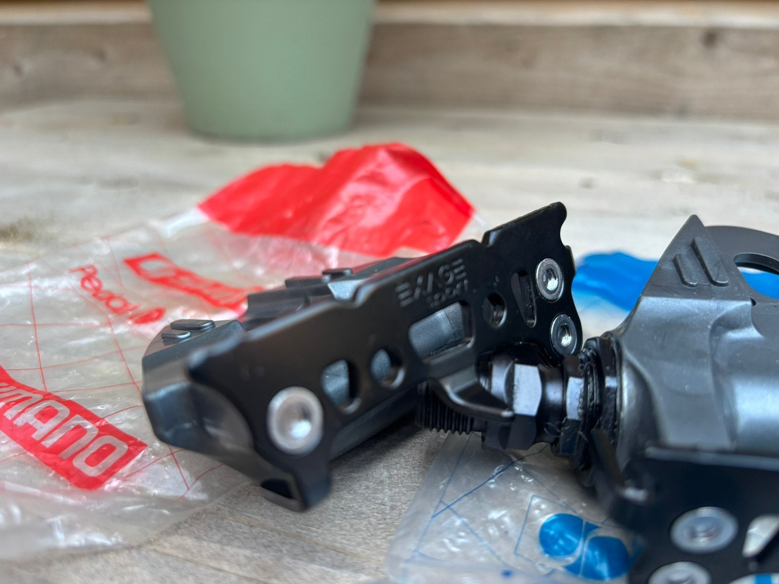 Shimano Exage Sport pedalen NOS vintage racefiets, Crankstel of Pedalen, Ophalen of Verzenden, Racefiets, Nieuw