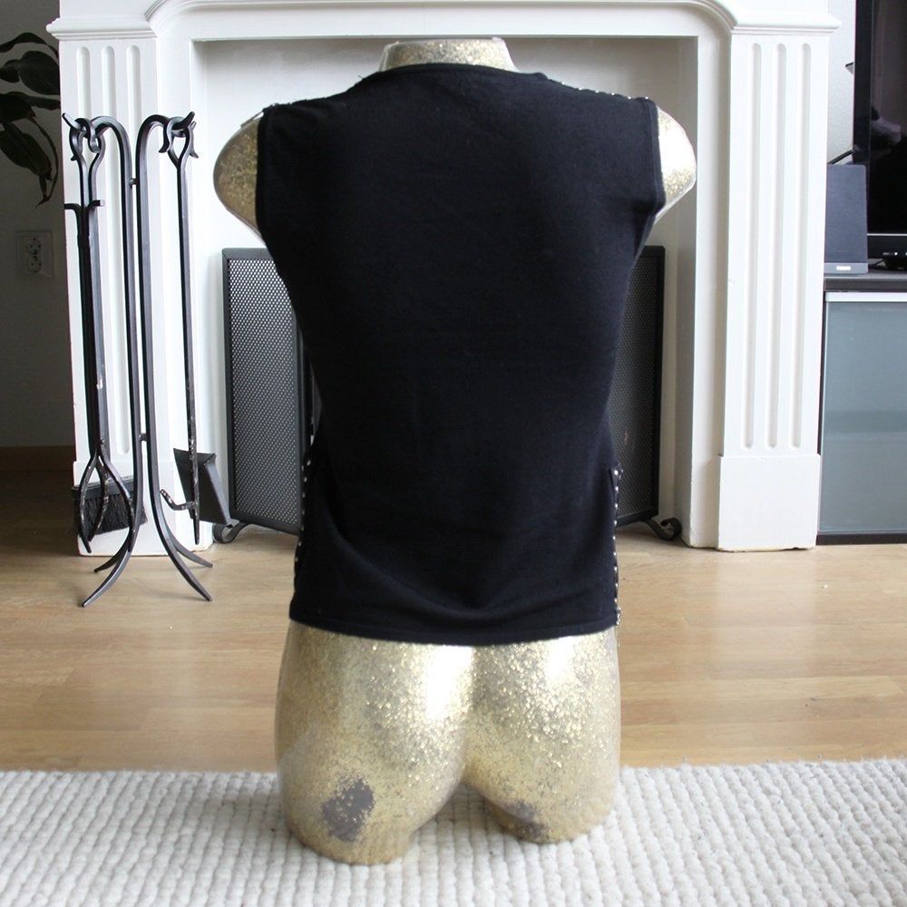Yuka Topje (S) € 15,-, Yuka, Zwart, Ophalen of Verzenden, Zo goed als nieuw