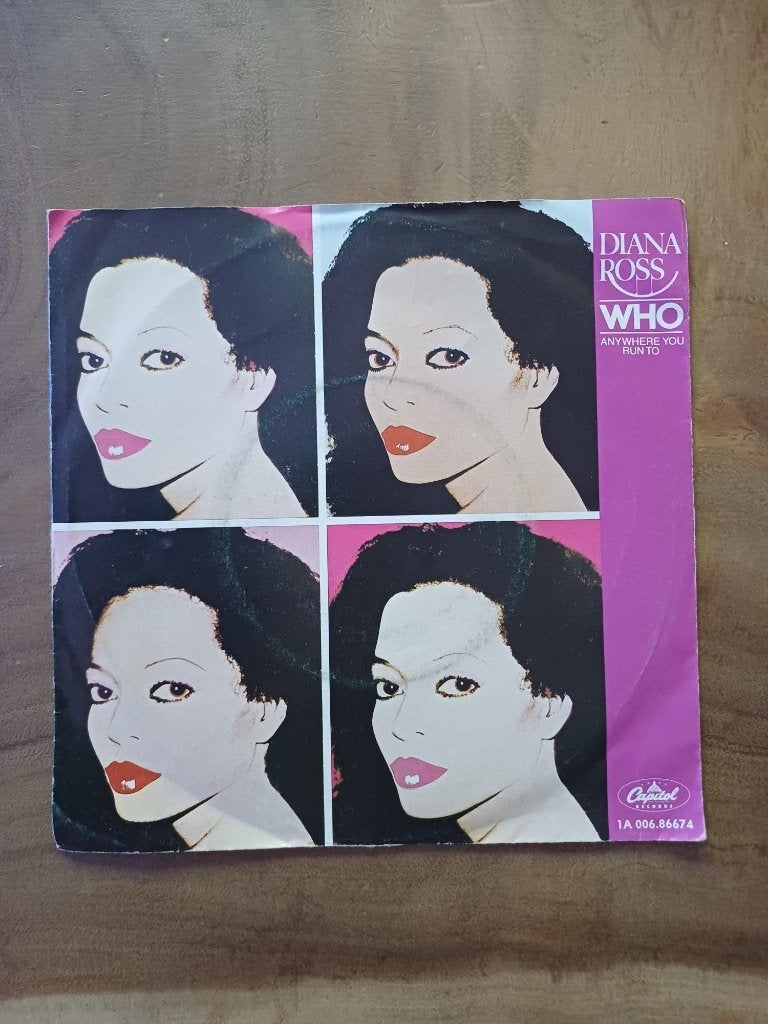 Diana Ross - Who - Single - Vinyl, Ophalen, Zo goed als nieuw, Pop