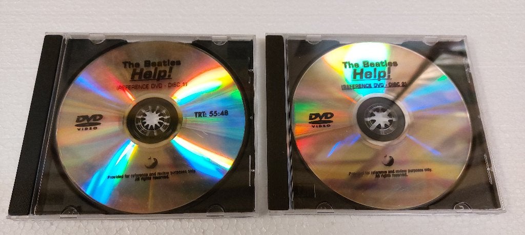 The Beatles 2 x PROMO DVD Help & Making of EMI APPLE RARE !, Alle leeftijden, Verzenden, Nieuw in verpakking, Muziek en Concerten