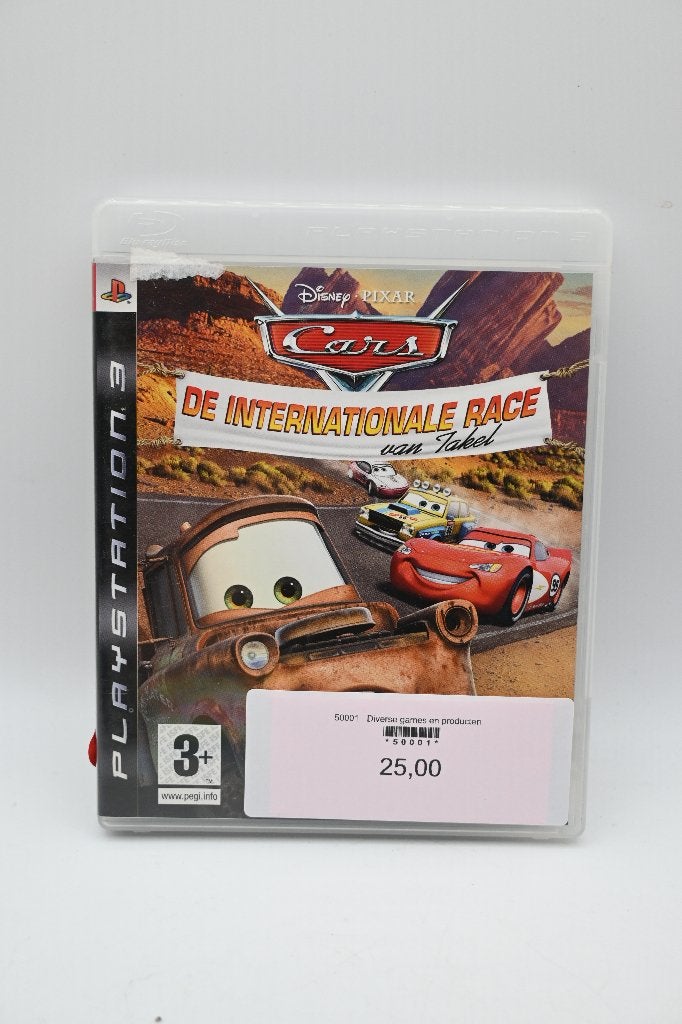 Cars: De Internationale Race van Takel (PS3), Gebruikt, Disney Interactive Studios, 1 speler, Ophalen of Verzenden