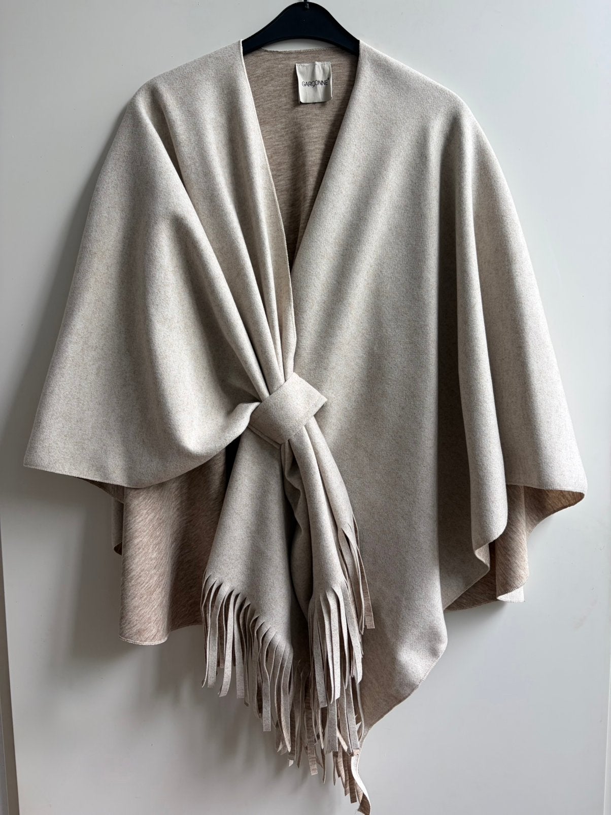GARCONNE poncho zandkleur mt TU, -, Verzenden, Parijs, Nieuw