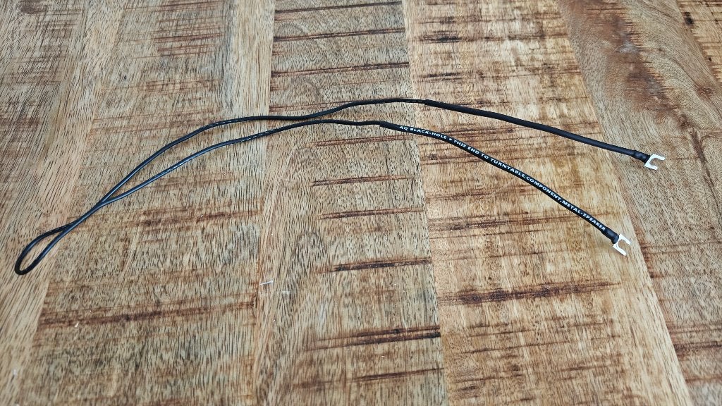 Audioquest groundcable voor platenspelers, Ophalen of Verzenden, Zo goed als nieuw, Minder dan 2 meter, Overige kabels