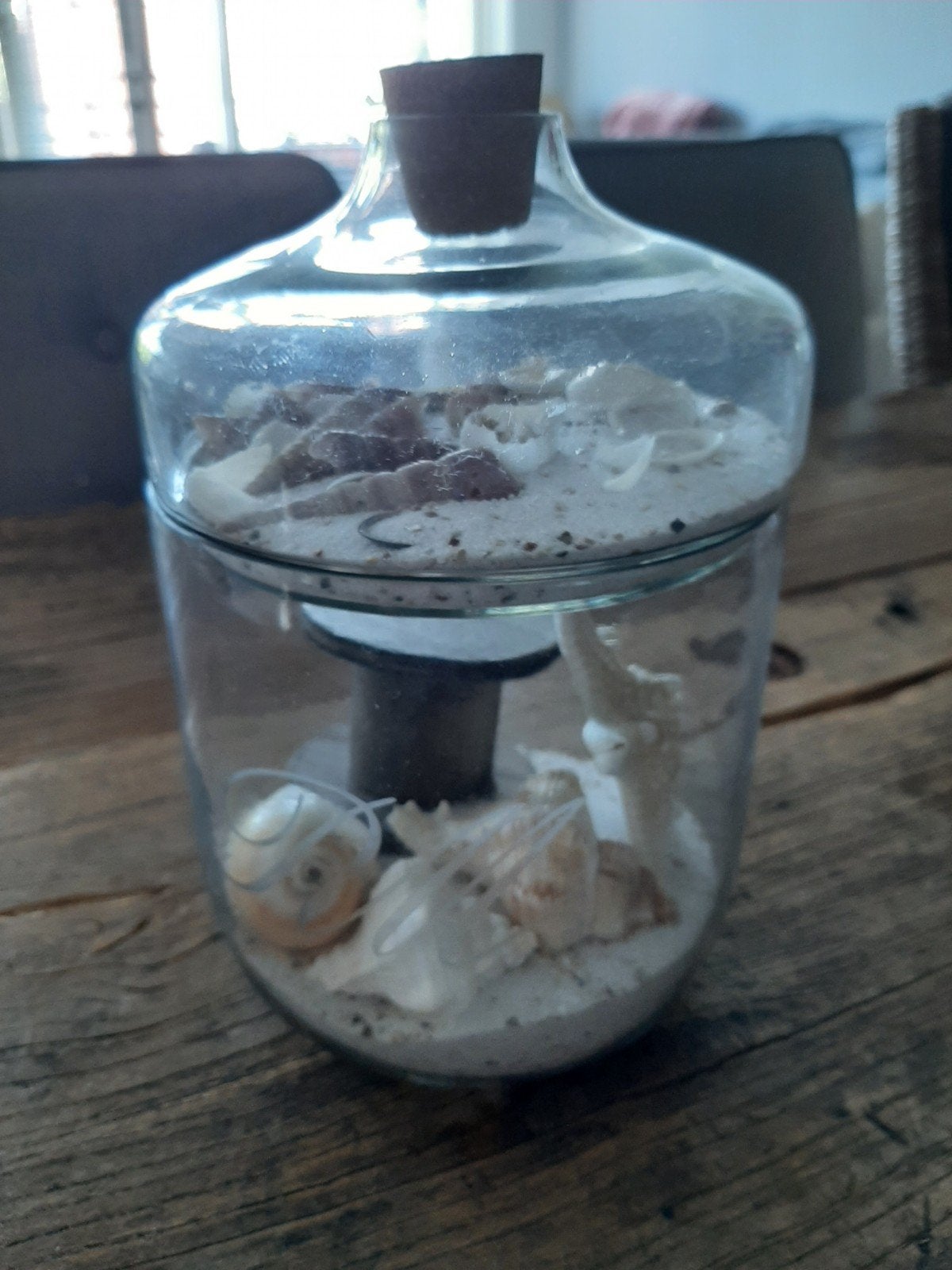 RM schelpen decoratie pot 10 euro, Ophalen of Verzenden, Zo goed als nieuw