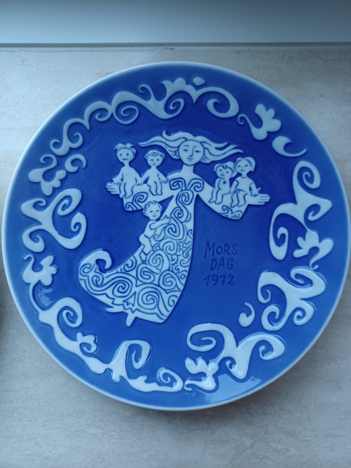 Royal Copenhagen porseleinen  moederdag- wandbordjes, Antiek en Kunst, Antiek | Wandborden en Tegels, Ophalen of Verzenden