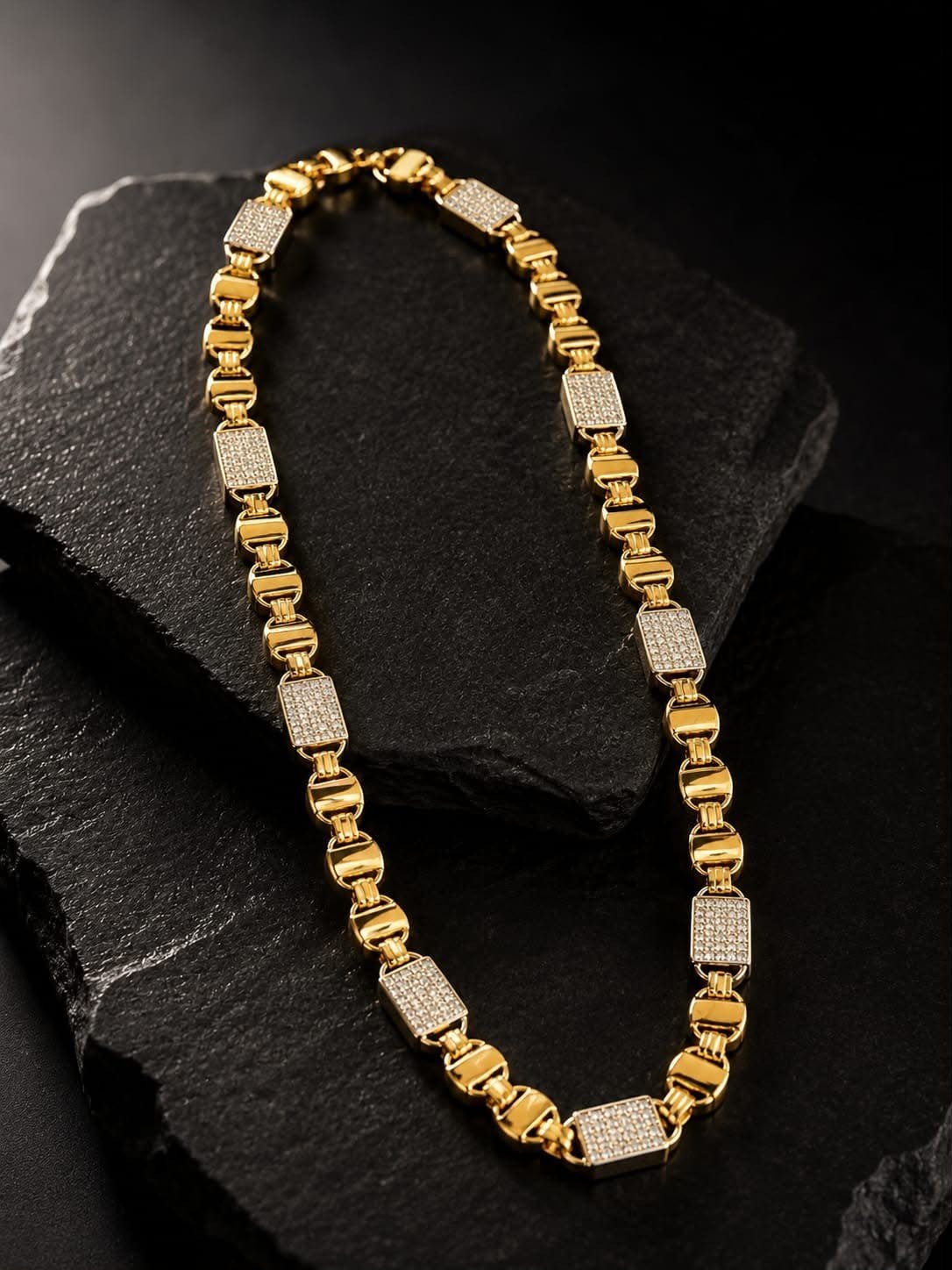 Luxe Koningsketting! NIEUW - €150, Ophalen of Verzenden, Nieuw, Goud, Goud